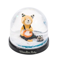 BOULE A NEIGE LES MOUSTACHES