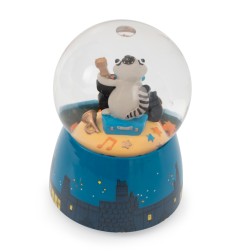 BOULE A NEIGE MUSICALE LES MOUSTACHES