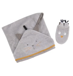 SORTIE DE BAIN LES MOUSTACHES