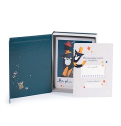 CARTES MES 12 PREMIERS MOIS LES MOUSTACHES (30 CARTES)