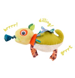 CAMELEON VIBREUR DANS LA JUNGLE