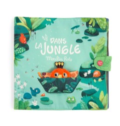 GRAND LIVRE TISSU D'ACTIVITES DANS LA JUNGLE