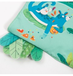 GRAND LIVRE TISSU D'ACTIVITES DANS LA JUNGLE