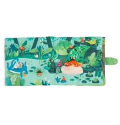 GRAND LIVRE TISSU D'ACTIVITES DANS LA JUNGLE