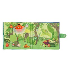 GRAND LIVRE TISSU D'ACTIVITES DANS LA JUNGLE