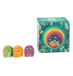 CUBES EMPILABLES DANS LA JUNGLE