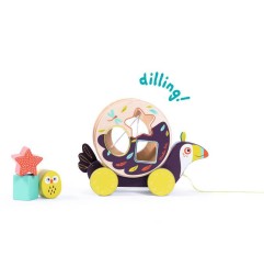 TOUCAN BOITE A FORMES A TIRER DANS LA JUNGLE