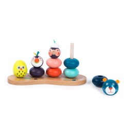 EMPILABLE ANIMAUX MULTI-ACTIVITES DANS LA JUNGLE