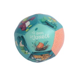 BALLON SOUPLE 10 CM DANS LA JUNGLE (EMB/6)
