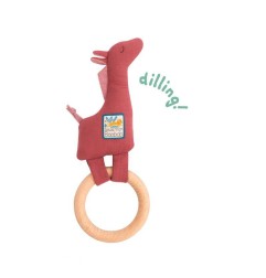 ANNEAU-HOCHET BOIS GIRAFE SOUS MON BAOBAB