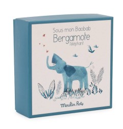 DOUDOU ATTACHE-TETINE ELEPHANT SOUS MON BAOBAB