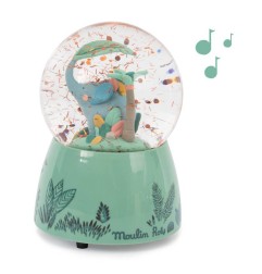 BOULE A NEIGE MUSICALE SOUS MON BAOBAB