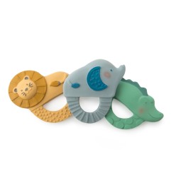 ANNEAU CAOUTCHOUC NATUREL LION SOUS MON BAOBAB