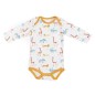 BERGAMOTE 6M BODY JERSEY CREME IMPRIME ALLOVER SOUS MON BAOBAB 6M