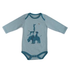 BODY JERSEY BLEU BABOU 12 M SOUS MON BAOBAB