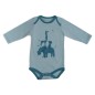 BODY JERSEY BLEU BABOU 12 M SOUS MON BAOBAB