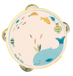 TAMBOURIN CREME LE VOYAGE D'OLGA (EMB/6)