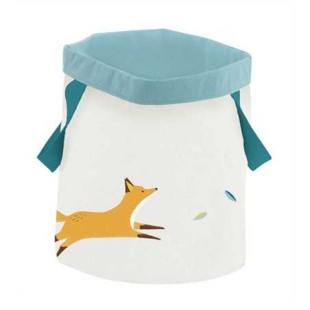 GRAND PANIER MOTIF RENARD LE VOYAGE D OLGA