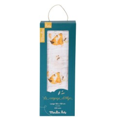 LANGE RENARD 120 X 120 CM LE VOYAGE D OLGA