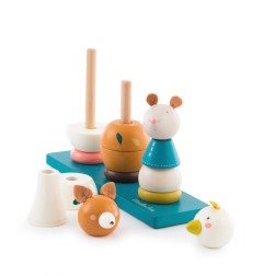 EMPILABLE ANIMAUX LE VOYAGE D'OLGA