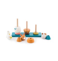 EMPILABLE ANIMAUX LE VOYAGE D'OLGA