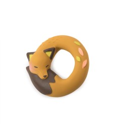 ANNEAU CAOUTCHOUC NATUREL RENARD LE VOYAGE D'OLGA