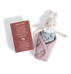 PETIT LAPIN MOUSSE APRES LA PLUIE