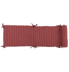 TOUR DE LIT TERRACOTTA APRES LA PLUIE