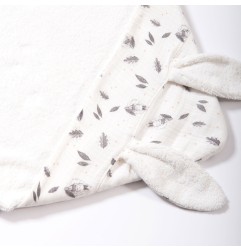 SORTIE DE BAIN LAPIN APRES LA PLUIE