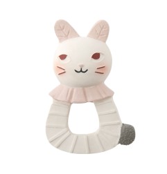 ANNEAU CAOUTCHOUC NATUREL LAPIN APRES LA PLUIE