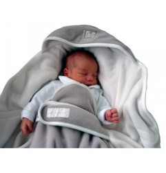 BABYNOMADE® SIMPLE POLAIRE 0-6 MOIS GRIS FONCE