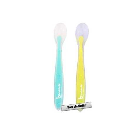 CUILLERES EN SILICONE - LOT DE 2