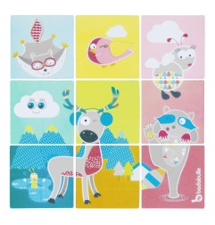 PUZZLE DE BAIN 9 PIECES