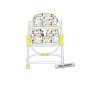 CHAISE HAUTE COMPACTE CONFETTI JAUNE