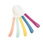 CUILLERES MULTICOLORES 2EME AGE - LOT DE 5