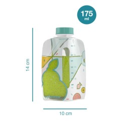 FOODII- GOURDES REUTILISABLES X 20