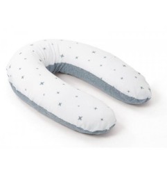 COUSSIN DE MATERNITE DOOMOO BLUE STARS