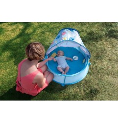 AQUANI PARASOLS 3 EN 1 (AIRE DE JEUX, LIT D'APPOINT ET PISCINE)