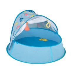 AQUANI PARASOLS 3 EN 1 (AIRE DE JEUX, LIT D'APPOINT ET PISCINE)