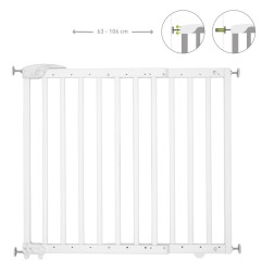 DECO POP - BLANC - FIXATION VIS ET PRESSION