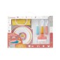 COFFRET REPAS - YUMMY CORAIL (1 BAVOIR, 1 TASSE A BEC, COUVERTS, 1 ASSIETTE