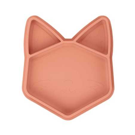 ASSIETTE ISY RENARD EN SILICONE