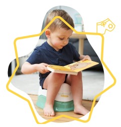 POT D'APPRENTISSAGE AVEC CUVETTE AMOVIBLE