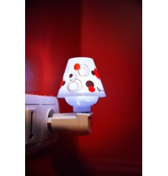 VEILLEUSE MURALE PRUNE