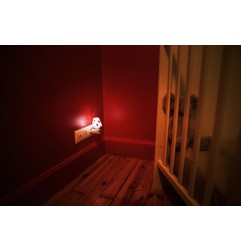 VEILLEUSE MURALE PRUNE