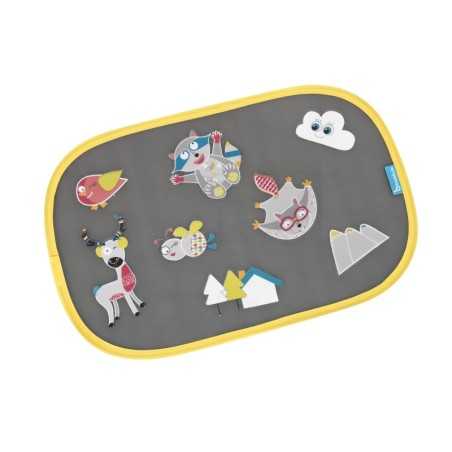 LOT PARE-SOLEIL X 2 + STICKERS MONTAGNE