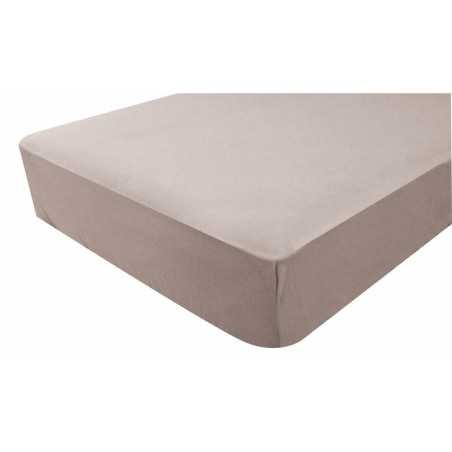 DRAP HOUSSE JERSEY 130G/M² 40X80 TAUPE