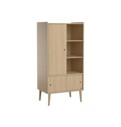 ARMOIRE 1-PORTE BOIS RETRO