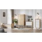 ARMOIRE 2-PORTES VINTAGE BOIS