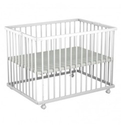 PARC BOIS PLIANT ALIZEE BLANC